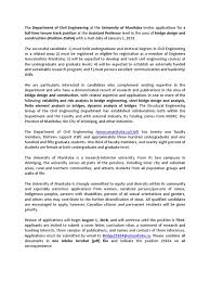 Our university engineering personal statement examples will inspire you to write your own unique statement for your ucas application. Bridge Engineer Uofm Graduate School Engineering