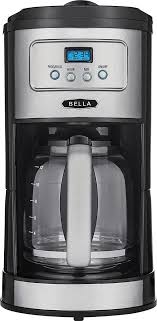 Maybe you would like to learn more about one of these? Customer Reviews Bella Classics 12 Cup Coffee Maker Chrome Black Bla14438 Best Buy
