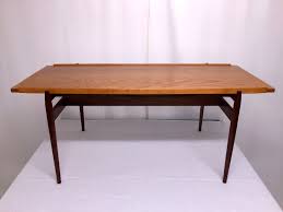 Designer danish teak surfboard coffee table by poul jensen. Buy Hand Crafted Danish Coffee Table In Cherry Made To Order From Miikana Woodworking Custommade Com