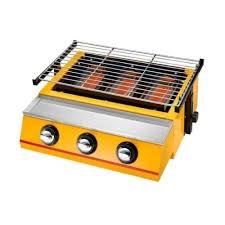 Sebagai info tambahan, kompor 4 tungku termurah ini mempunyai 1 wok adapter dan tambahan nozzle untuk gas yang lebih natural. Jual Kompor Gas Roaster Kompor Panggang Sosis 3 Tungku Gf Q3 B Limited Kota Yogyakarta Mitalolita Tokopedia