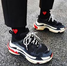 Balenciaga 995$ triple s clear soles sneakers in white & bluetop rated seller. Pin On What Would Ralph Wear