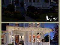 Before And After Outdoor Lighting House House Lighting Outdoor Exterior Lighting Outdoor Lighting