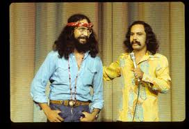 Cheech chong were a comedy duo who found a wide audience in the 1970s and 1980s for their stand up routines which were based upon the era s hippie free love and especially drug culture movements. Tommy Chong We Were Always High That Was The Job Comedy Films The Guardian