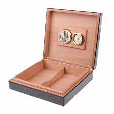 A humidor plus cigars plus other cigar and humidor accessories equals a great combo deal! Spanish Cedar Wood Cigar Humidor Case W Humidifier Hygrometer Cigar Box