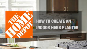 Also, some side cabinets can have shelves included which make them perfect storage solution for some kitchen items. Indoor Herb Garden Planter The Home Depot