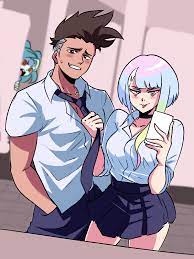 TinaFate1 :: artist :: Rebecca (Edgerunners) :: Cyberpunk Edgerunners ::  Cyberpunk 2077 :: Игры :: Lucy (Edgerunners) :: David Martinez  (Edgerunners) - JoyReactor