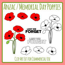 Part of our lest we forget jewellery range that has been created to remember those who sacrificed their lives, all profits from this lest we forget pin, which features 'lest we forget' inscription, benefit the work of the royal british legion in supporting the armed forces community. Memorial Day Anzac Day Lest We Forget Red Poppies Clip Art Commercial Use