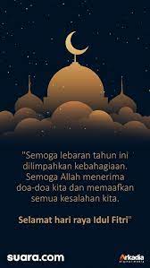 Kumpulan Ucapan Selamat Idul Fitri Cocok Untuk Wa Story Dan Insta Story Idul Fitri Motivasi Inspirasional