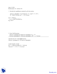 The mcat (medical college admission test) is offered by the aamc and is a required exam for admission to medical schools in the usa and canada. Equilibrium Constant Keq Biochemistry Exam Docsity