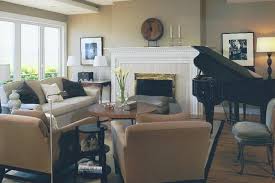 Mercer Island Home Project From Hyde Evans Design Porch Grand Piano Living Room Piano Living Rooms Beige Living Rooms