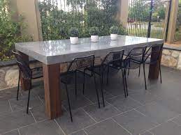 Elegant Concrete Outdoor Dining Table 41 With Additional Home Design Ideas With Concrete Concrete Outdoor Dining Table Patio Furnishings Concrete Outdoor Table