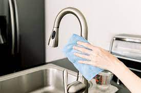 Even though stainless steel pans are dishwasher safe, we like to scrub them by hand. How To Clean Stainless Steel