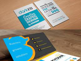 Educate yourself on different types of business cards. 5 Simple Tips To Create Stunning Business Card Design