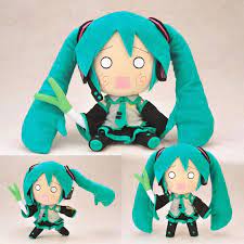 Aliexpress Com Buy Free Shipping Japanese Anime Cartoon Vocaloid Hatsune Miku Plush Toy Animal Plush Doll Figure Toy 10 Pet Toys Japanese Anime Plush Dolls