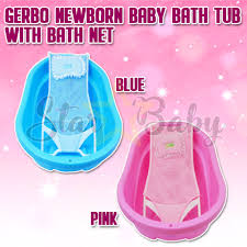 Some supports are made from cloth materials, which are comfortable, but require some time to dry. Sb Gerbo Baby Bath Tub For Baby With Bath Net Support Combo Pack Shopee Philippines