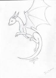 How to draw a red dragon? Flying Dragon Easy To Draw Icin Resim Sonucu Easy Dragon Drawings Mythical Creatures Drawings Simple Dragon Drawing