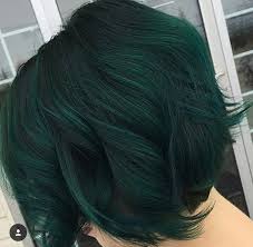 Beautiful Green Green Hair Dye Dark Green Hair Green Hair