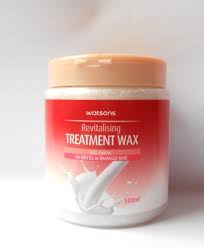Hair serums are liquid hair treatment products that are applied to the hair to provide a protective layer over it, boost its shininess, hydration and smoothness. Watsons Revitalising Milk Protein Treatment Wax Review