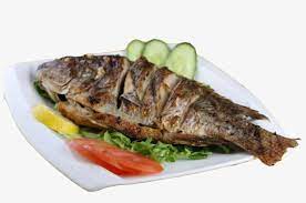 A Whole Grilled Fish Png Cucumber Fish Vector Food Grilled Vector Plate Grilled Fish Fish Recipes Food