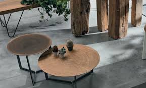 Small coffee tables can help bring you tranquility. Coffee Tables With Round Wooden Top Idfdesign