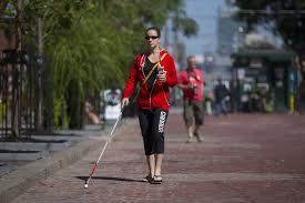 Of, relating to, or for sightless persons. Virtual Vision System Is A Boost For Blind Independence The Star