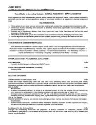 financial accountant resume template