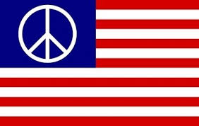 A number of peace symbols have been used many ways in various cultures and contexts. Us Flag With Peace Symbol Vector Free File Download Now