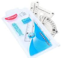Flexible Ruler And Protractor Set Legami Kitty Geometry Set ...