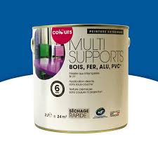Chez castorama, la peinture glycéro couleur se déclinent en plusieurs coloris. Peinture Multi Supports Exterieur Colours Bleu Outremer Satin 2l Castorama