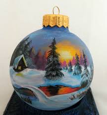 Christmas wouldn't be the same without the decorations. Custom Order Hand Painted Christmas Ornament By Julia Moshack Jan Art Christmas Glass Ba Christmas Ornaments Painted Christmas Ornaments Painted Ornaments