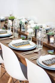 Fun table decoration ideas for parties. Modern Masculine Birthday Birthday Dinner Party Dinner Party Decorations Dinner Party Table