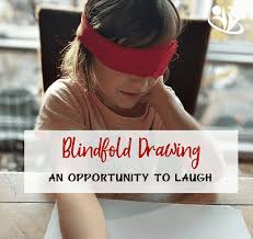 This icebreaker game is good for ages 10 and over. Blindfold Drawing An Opportunity To Laugh With Our Kids Kidminds