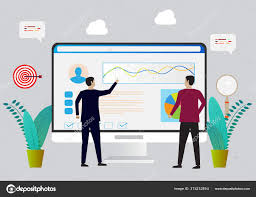 Manager Looking At Chart Of Employee Performance Stock