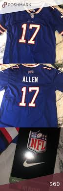 Josh Allen Bills Jersey In 2020 Jersey Nike Shirts Mens Shirts