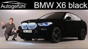 All New Bmw X6 Exterior Preview G06 2020 With Vantablack Special Paint Autogefuhl Youtube