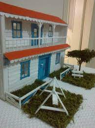 Minyatur Maket Ev 10marifet Org Evler Ev Yapimi Minyaturler