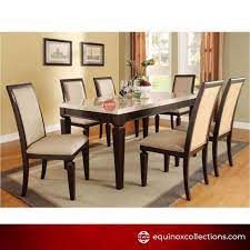 New The 10 Best Home Decor With Pictures Equinox 6 Seater Dining Set With Granite Top Shop Now Sen Dining Table Marble Marble Dining Dinning Room Sets