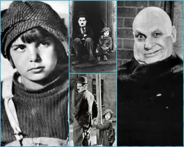 Jackie Coogan (October 26, 1914 – March 1, 1984)...... Charlie Chaplin's  classic film The Kid (1921) made him one of the first child stars in film  history. He later sued his mother