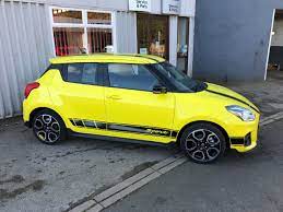 suzuki swift 1 4 boosterjet sport 5dr hatchback petrol yellow suzuki swift suzuki swift sport suzuki