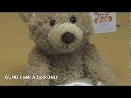 Gund Peek A Boo Bear Japanese Teddy Bear Bear Gund