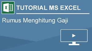 Cara menghitung gaji pns menggunakan excel. Tutorial Menghitung Gaji Dengan Microsoft Excel Youtube