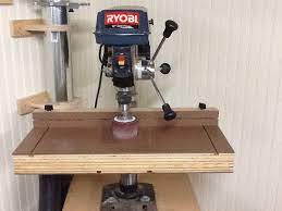 Build The Ultimate Drill Press Table Youtube Drill Press Table Drill Press Woodworking Drill Press