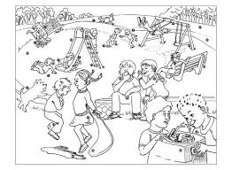 Sizable free playground coloring pages bookmontenegro me 6253. Pin On Literacy