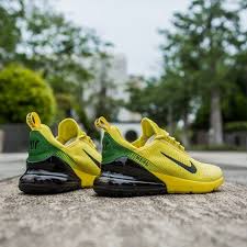Mens Womens Nike Air Max 270 Running Shoes World Cup Yellow Green Black Nike Air Max Nike Air Max For Women Nike Air