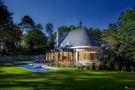 Villa Et Jardin Ambiance Heure Bleue Villa Architecture Jardins