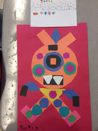 2d Shape Monster Art 2d Shapes Shapes Lessons Math Geometry