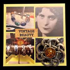 Vintage Sterling Celtic Knot Brooch Pendant, Silver 925 Amber Stone Round  Brooch Pendant