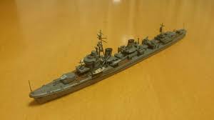 kumaの模型趣味: ピットロード 特型駆逐艦Ⅱ型 曙 最終時製作