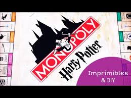 Por ejemplo esta es una propiedad original: Imprimibles Del Monopoly De Harry Potter En Espanol Diy I Craftabulous Youtube