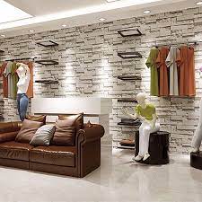 10m 57sq Ft 393 7 X 21 Removable Waterproof 3d Pvc Brick Stone Wall Decor Wallpaper Embossed Living Room Background 3d Living Room Wall Stickers Wallpaper